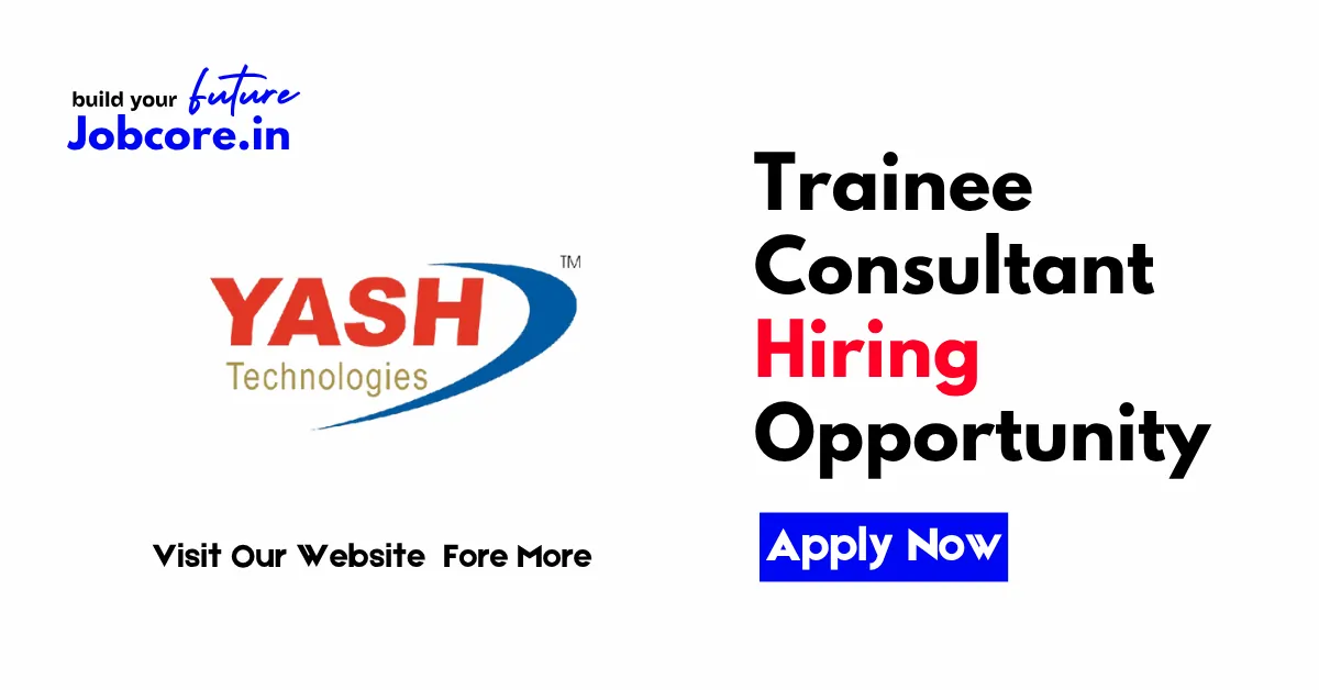 Trainee Consultant Hiring