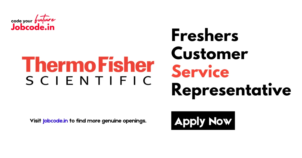 Freshers Customer Service Representative